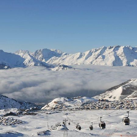 Appartements Le Soleil Huez Bagian luar foto