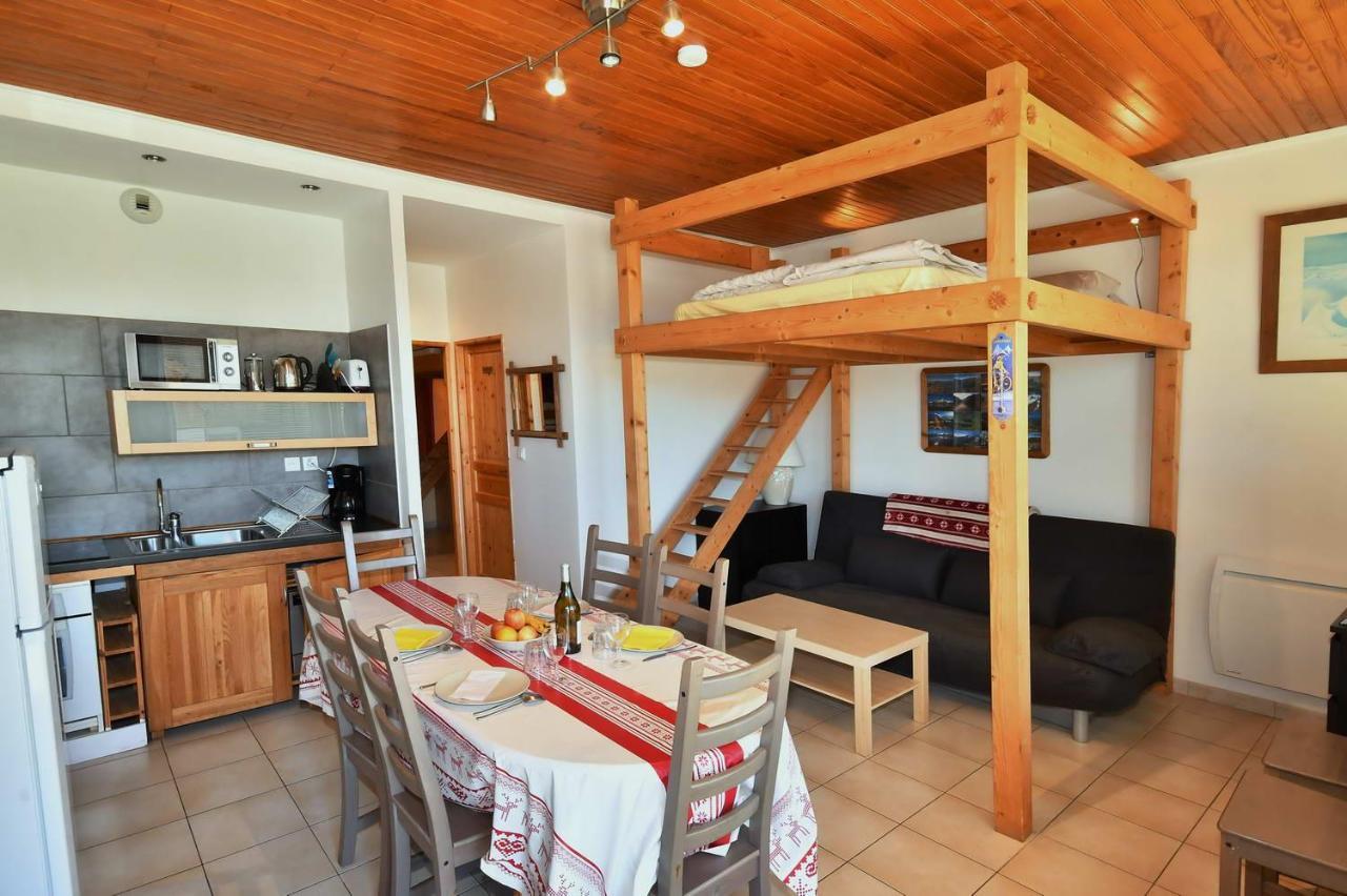 Appartements Le Soleil Huez Bagian luar foto